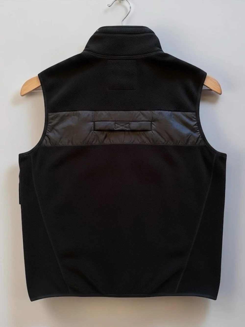 RL Polo Jeans Co Utility Fleece Vest Y2K Gorpcore Outdoor Black Small Vintage